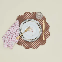 Abigail Ruffled Dinner Napkin, Set of 4