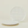 Bamboo Melamine Side Plate Set