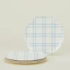 Bamboo Melamine Side Plate Set