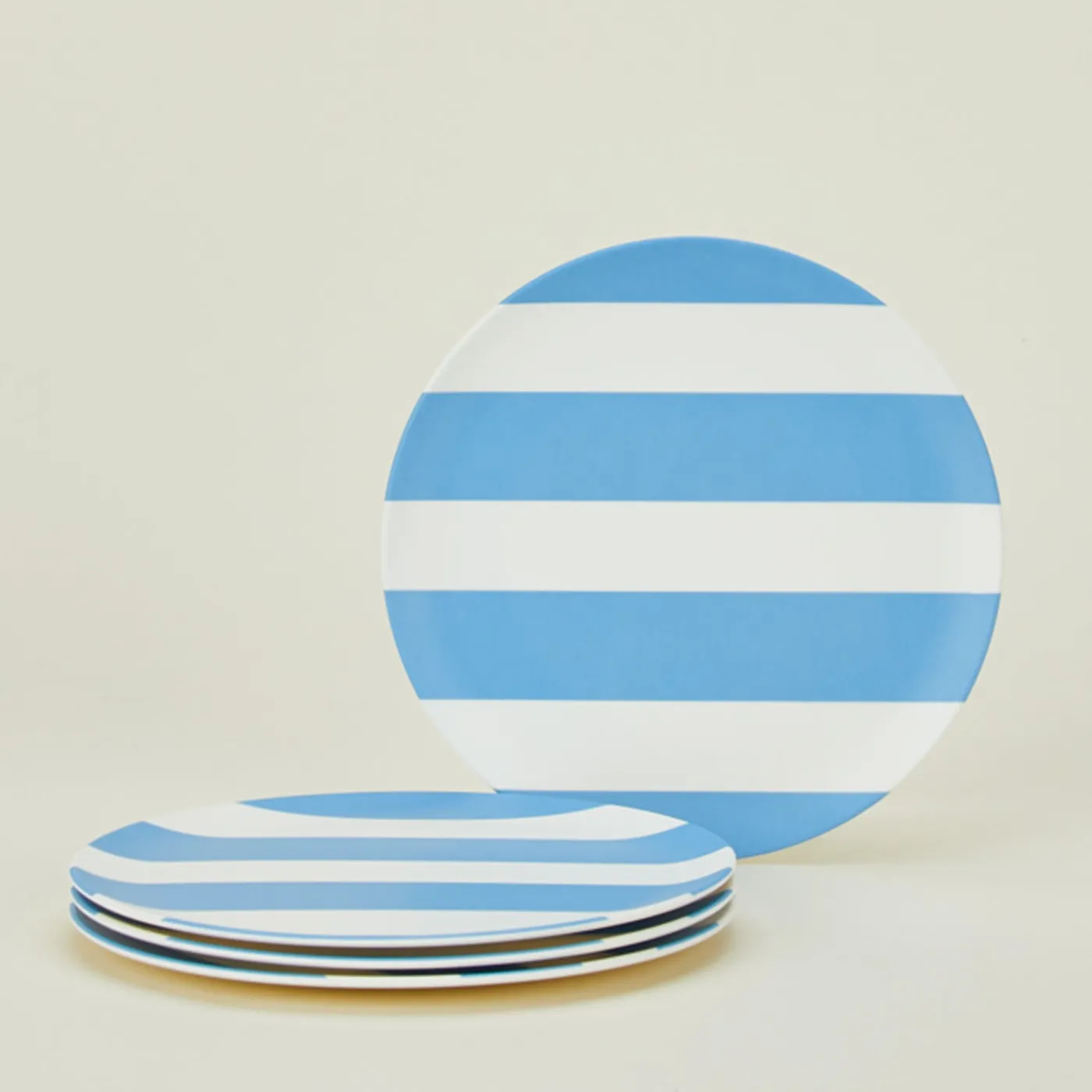 Bamboo Melamine Side Plate Set