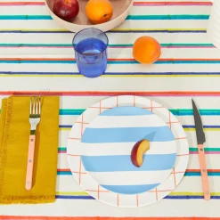 Bamboo Melamine Side Plate Set