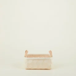 Birch + Leather Basket