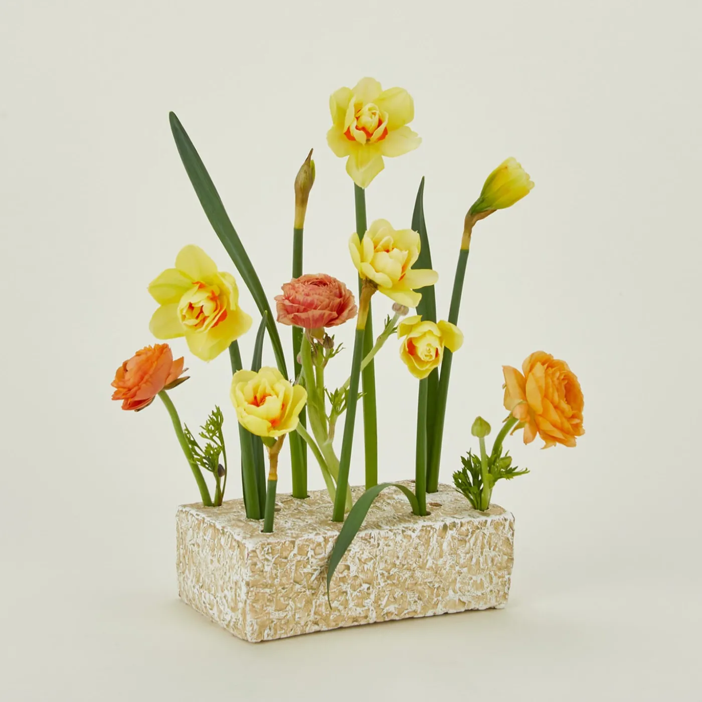 Block Ikebana Vase