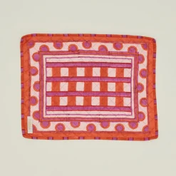Block Printed Quilted Placemat