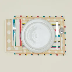 Block Printed Quilted Placemat
