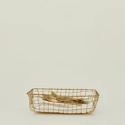 Brass Basket - Low