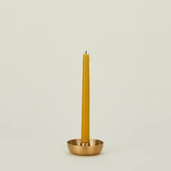 Brass Bowl Candle Holder