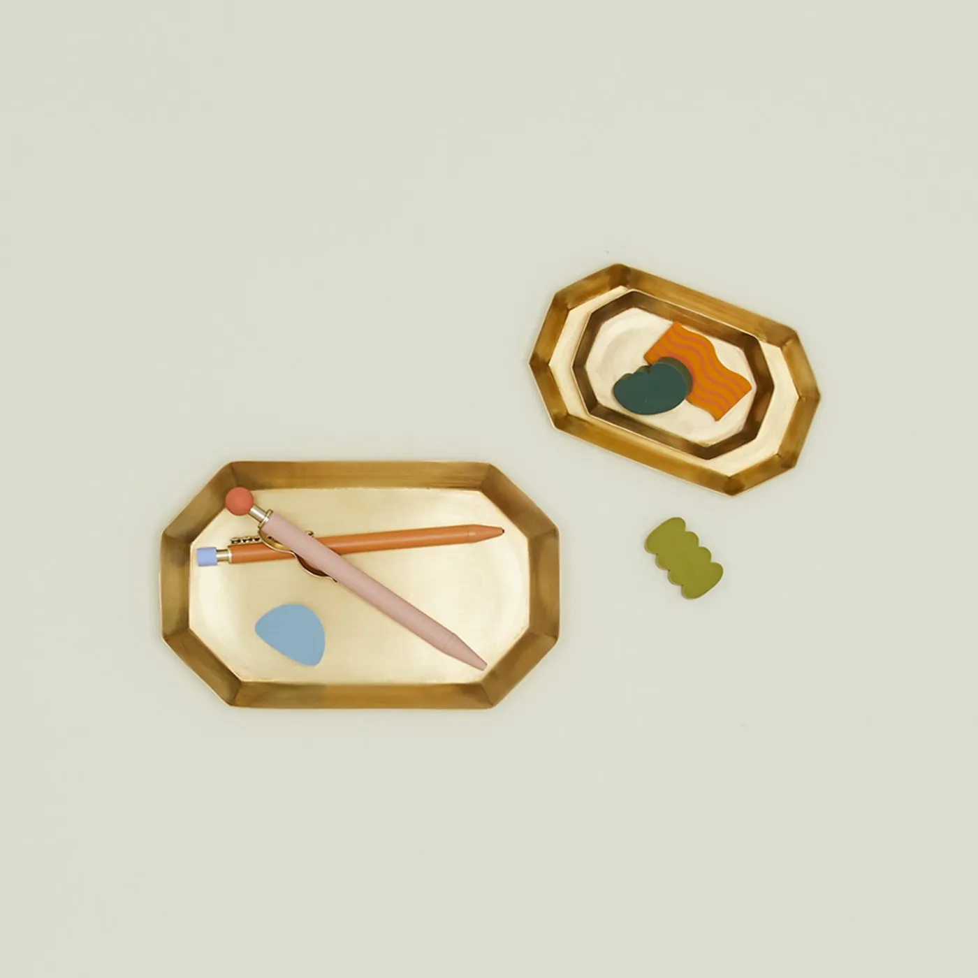 Brass Octagonal Tray