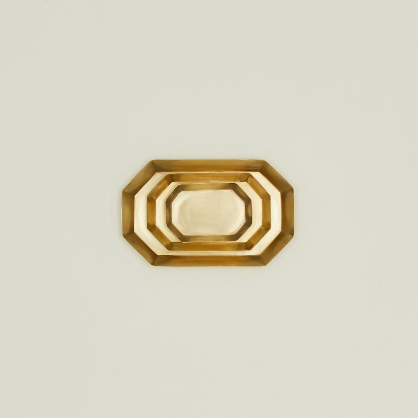 Brass Octagonal Tray