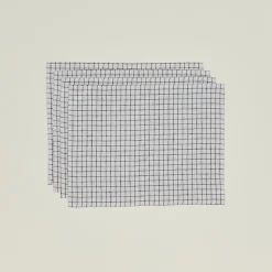 Checked Linen Placemat, Set of 4