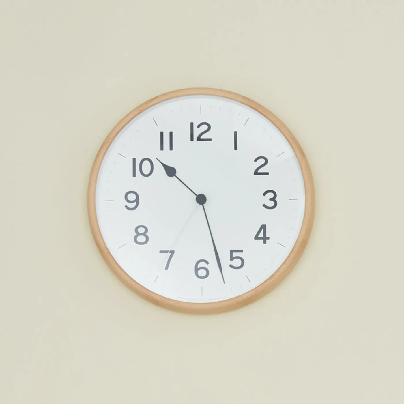 Classic Wall Clock - Natural