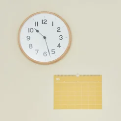 Classic Wall Clock - Natural