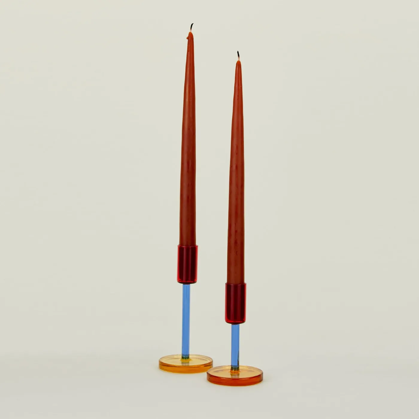 Color Block Candle Holder