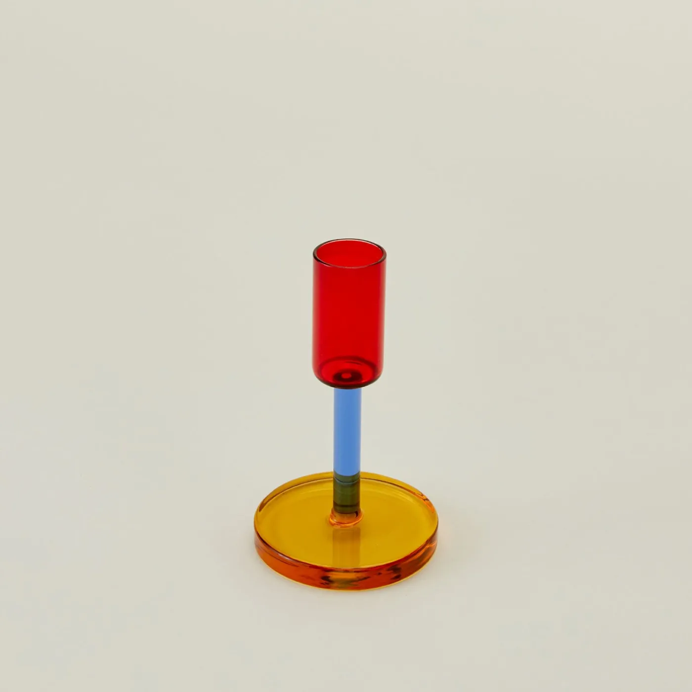 Color Block Candle Holder