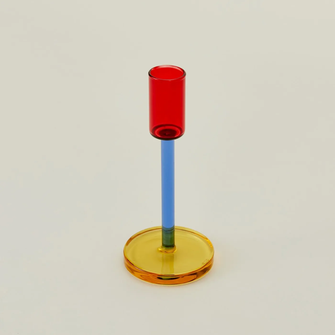 Color Block Candle Holder