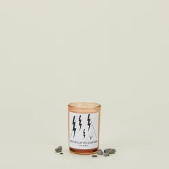 Concrete After Lighting Candle