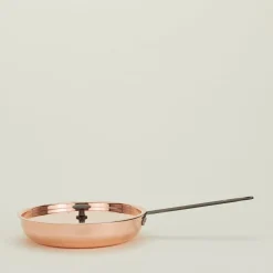 Copper Frying Pan with Lid