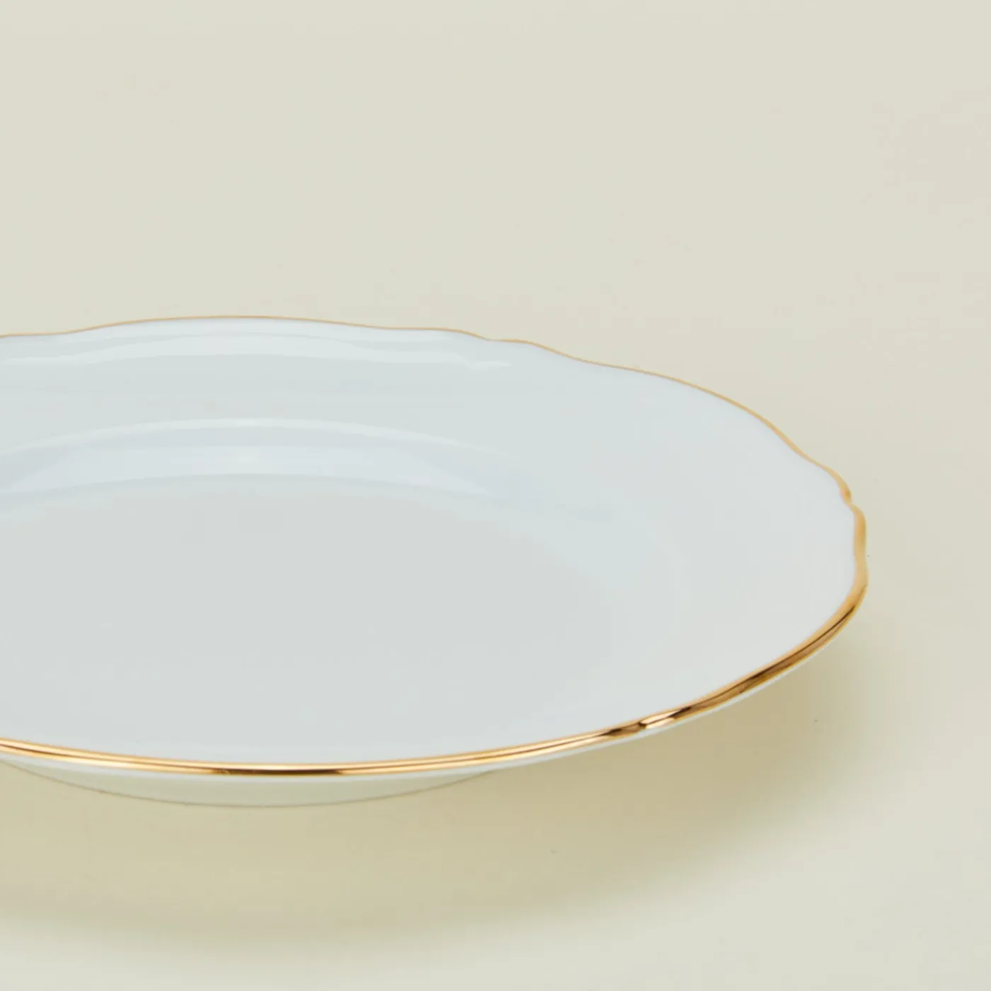 Corona Dessert Plate - Oro Brillante