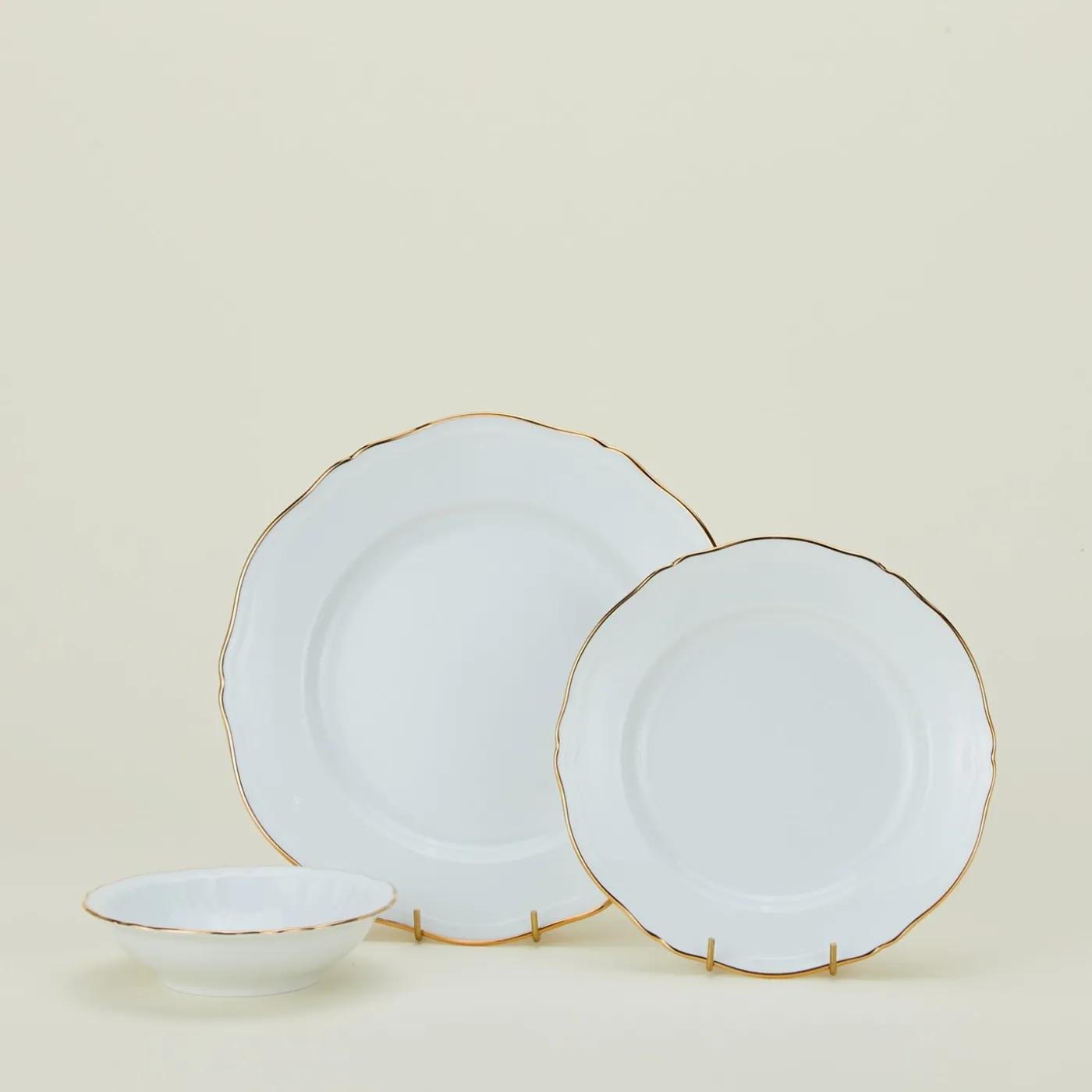 Corona Dessert Plate - Oro Brillante
