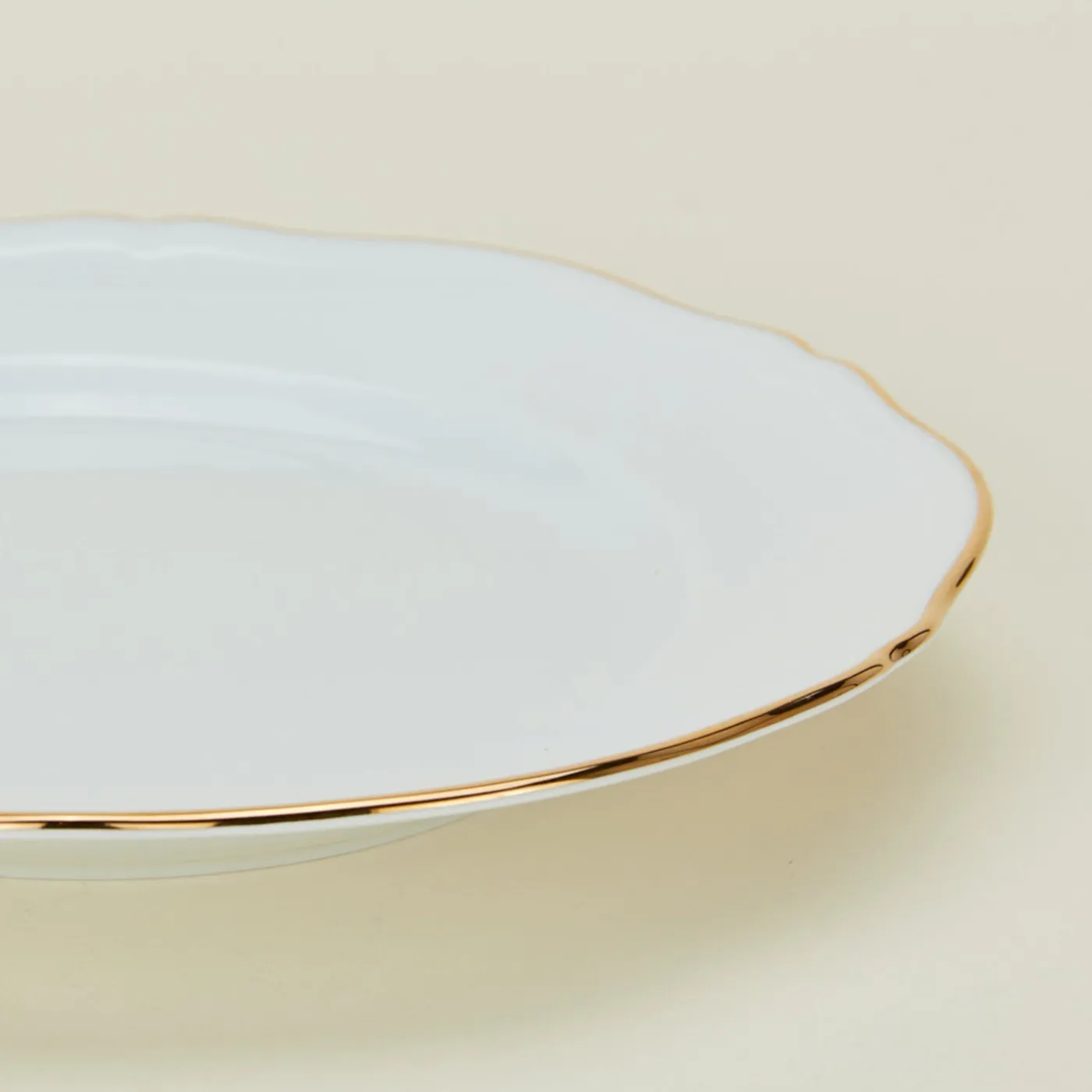 Corona Round Platter - Oro Brillante
