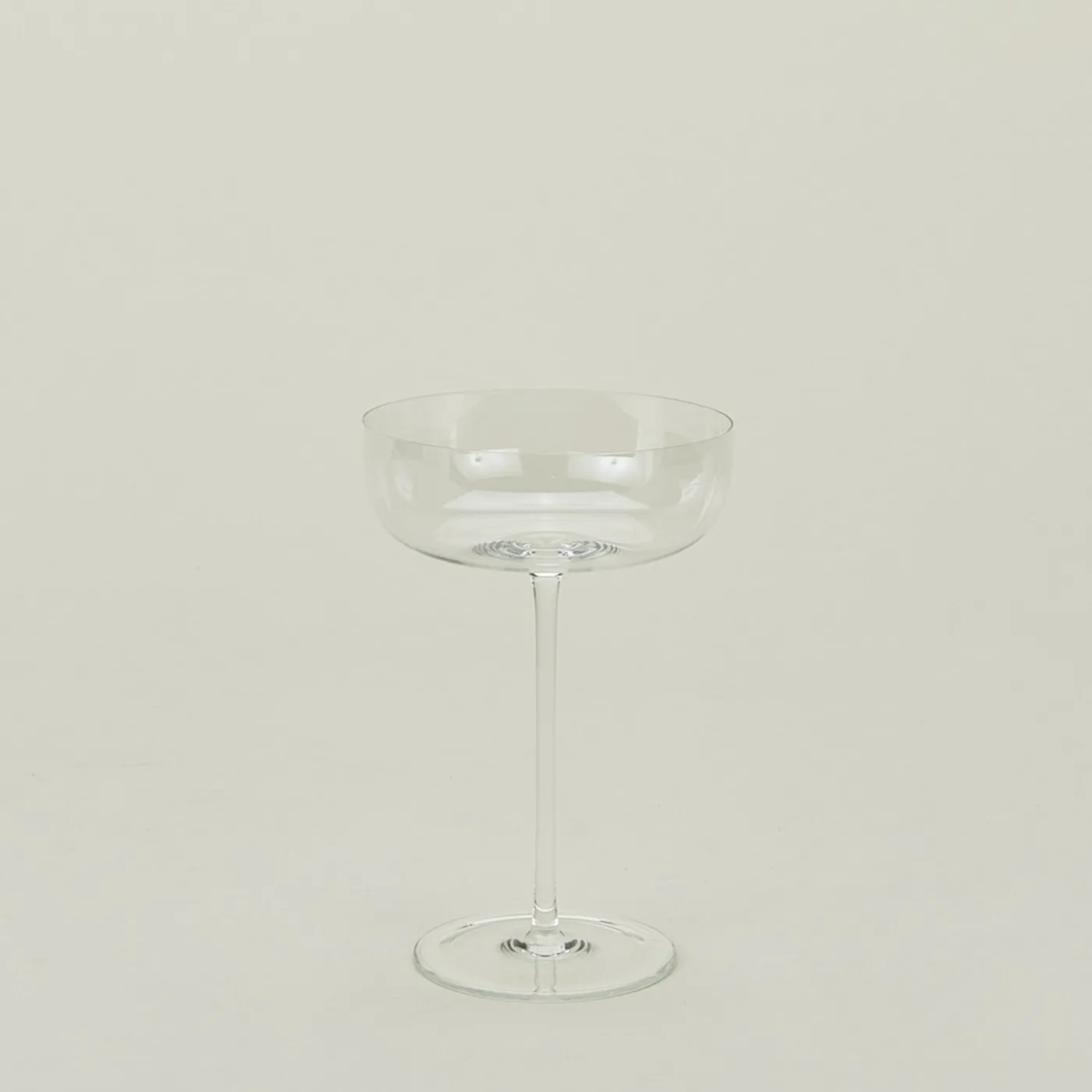 Crystalline Champagne Coupe