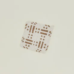 Dots + Dashes Handwoven Pot Holder