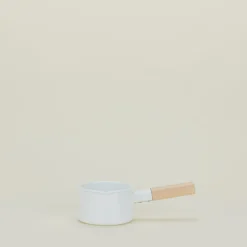 Enameled Milk Pot