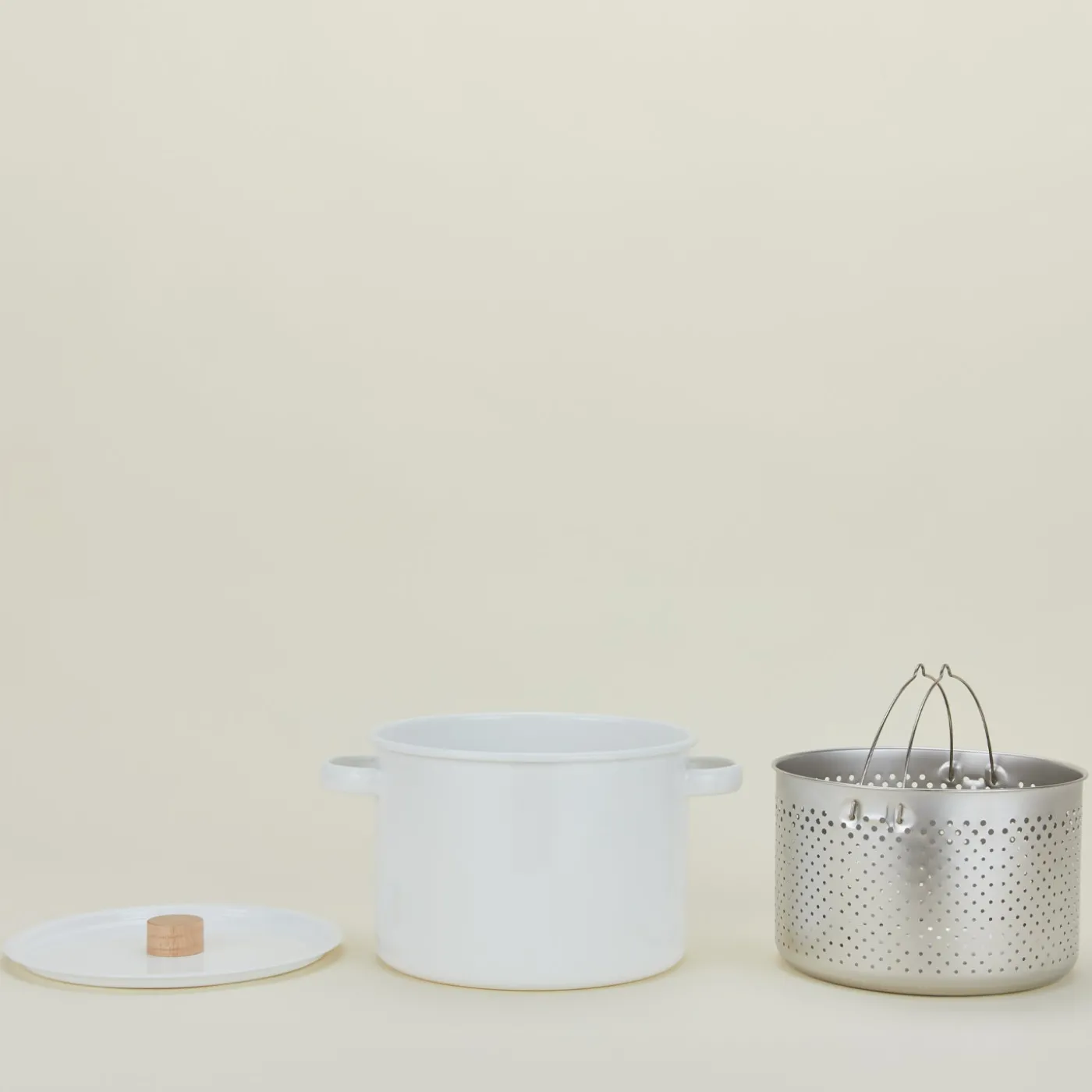 Enameled Pasta Pot
