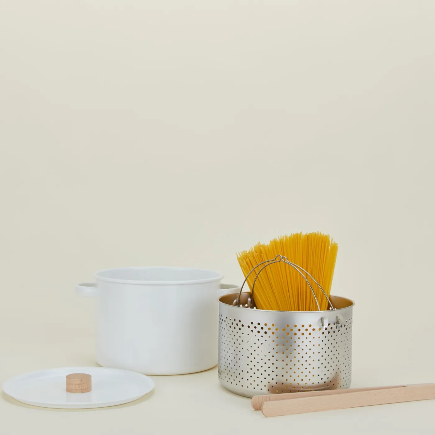 Enameled Pasta Pot