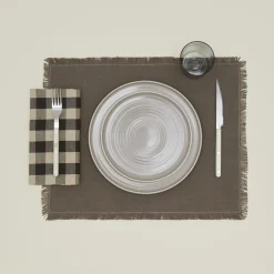 Essential Gingham Dinner Napkin, Set of 4
