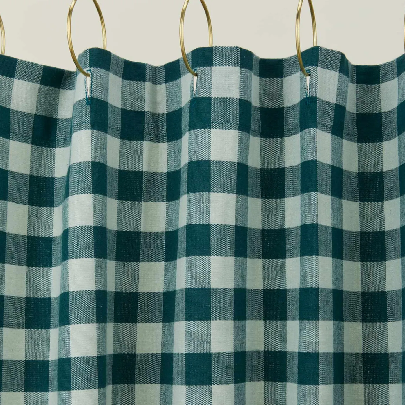 Essential Gingham Shower Curtain