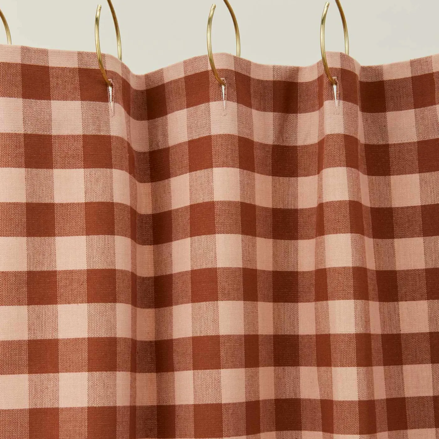 Essential Gingham Shower Curtain