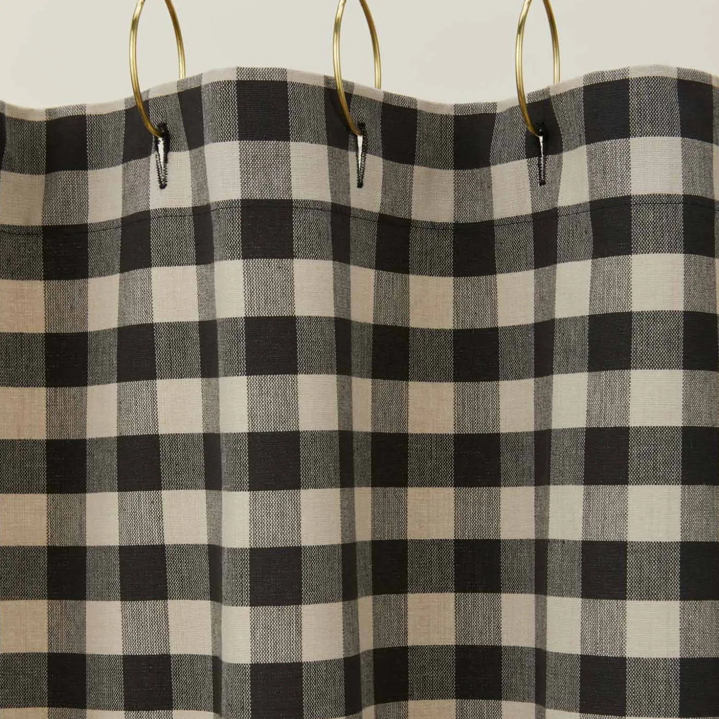 Essential Gingham Shower Curtain