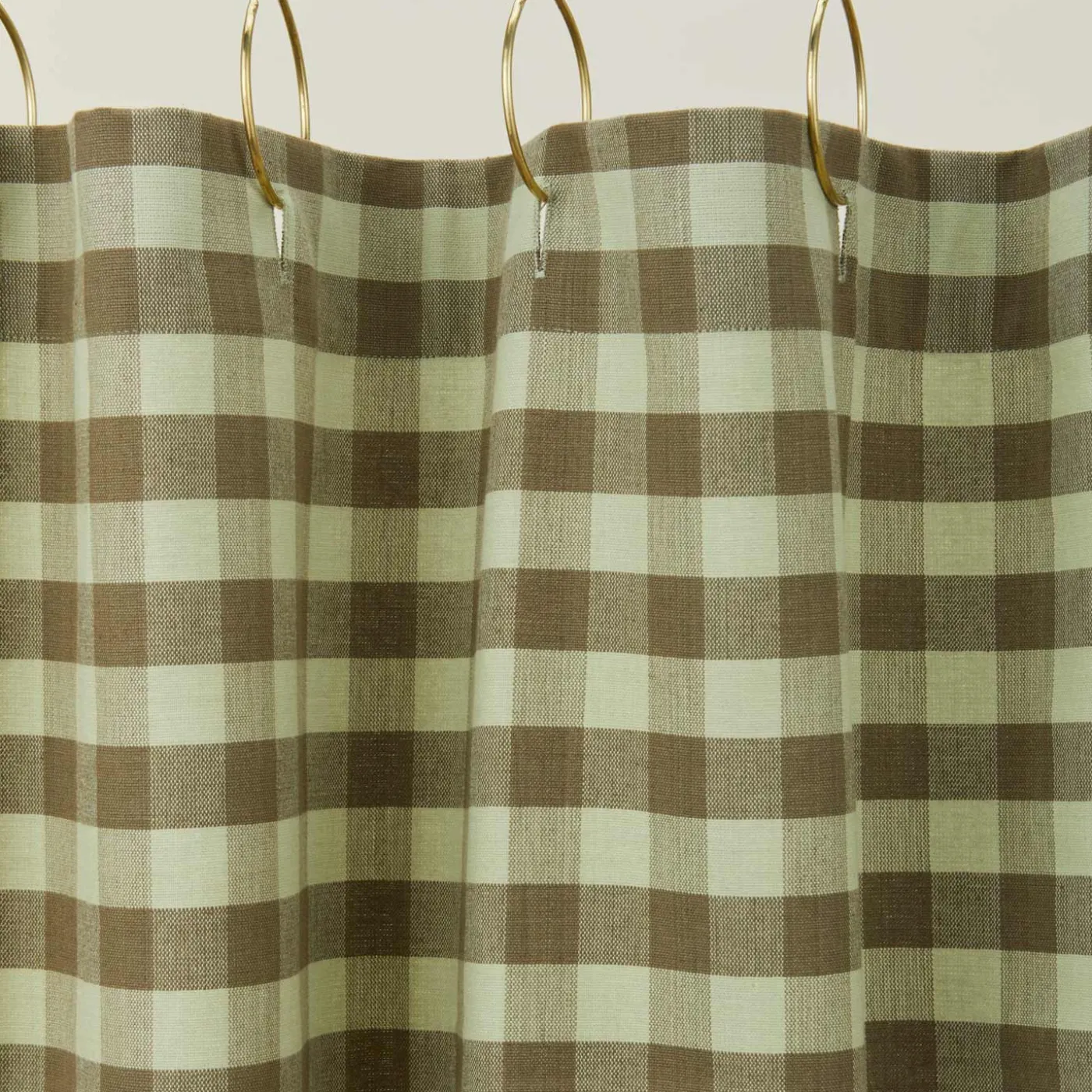 Essential Gingham Shower Curtain