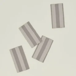 Essential Striped Dinner Napkin, Set of 4