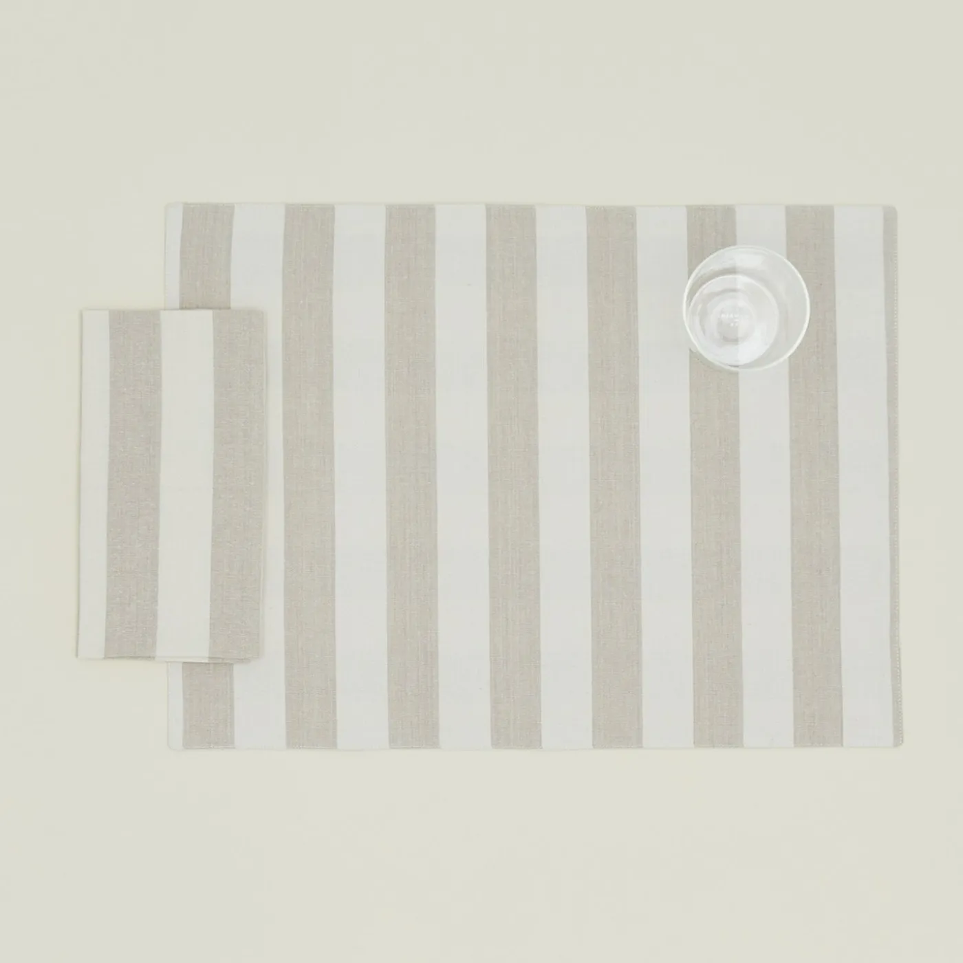 Essential Striped Dinner Napkin, Set of 4