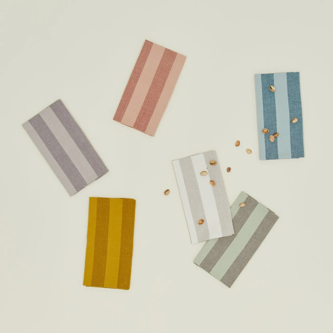 Essential Striped Dinner Napkin, Set of 4