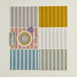 Essential Striped Placemat, Set of 4