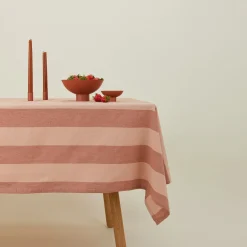 Essential Striped Tablecloth