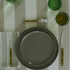 Essential Striped Tablecloth