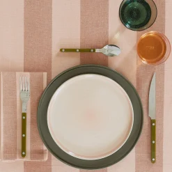Essential Striped Tablecloth