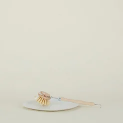 Essential Wood Handled Scrubber + Replacement Brush