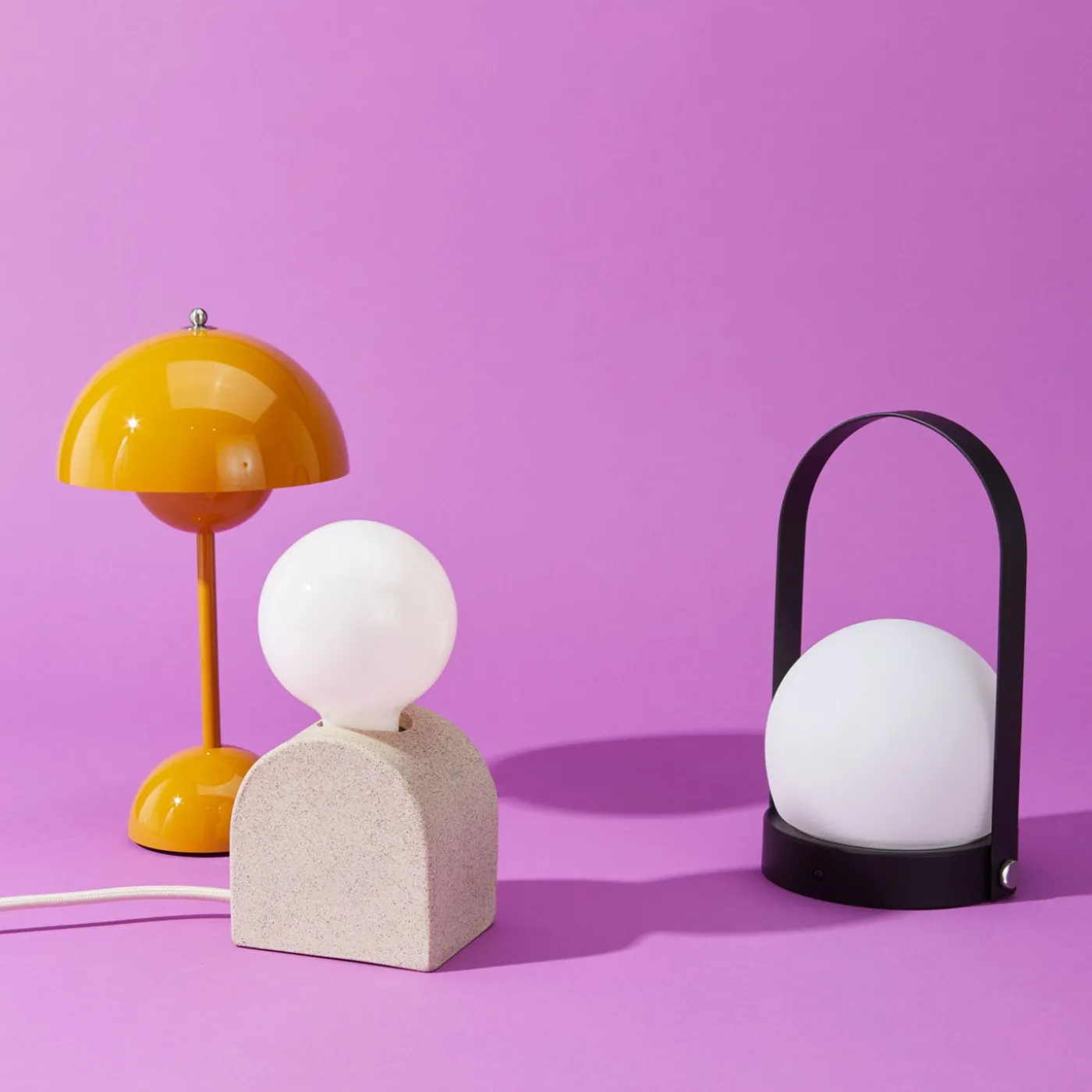 Flowerpot Portable Lamp