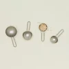 Forged Pewter Measuring Cup, Set of 4