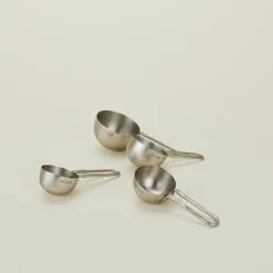 Forged Pewter Measuring Cup, Set of 4