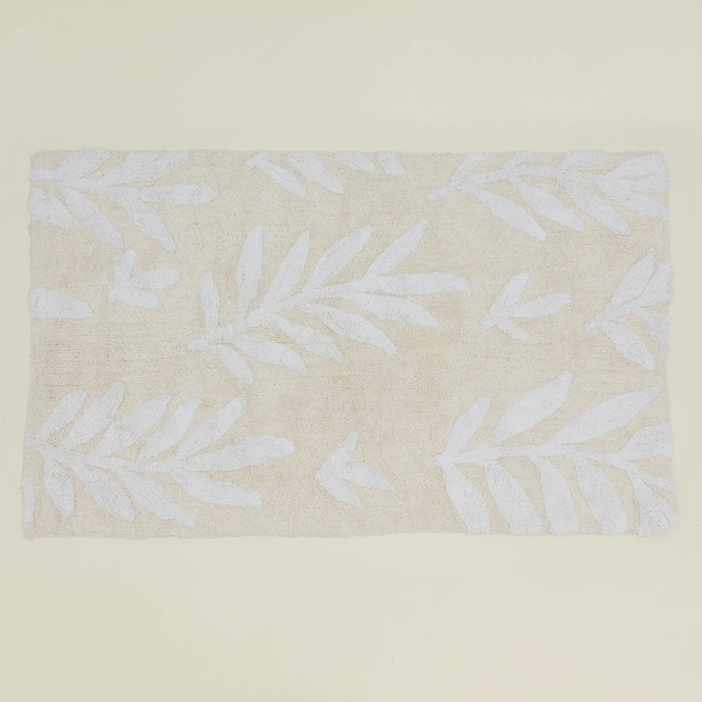 Fronds Double Wide Bath Mat