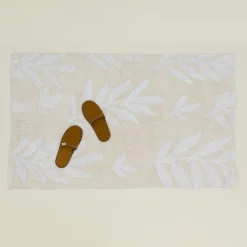 Fronds Double Wide Bath Mat