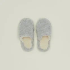 Fuzzy Wool Slippers