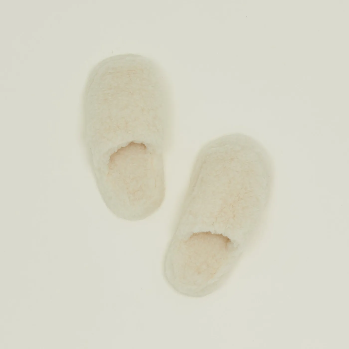 Fuzzy Wool Slippers