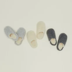 Fuzzy Wool Slippers